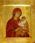 Голубицкая  икона Божией Матери (Коневская)